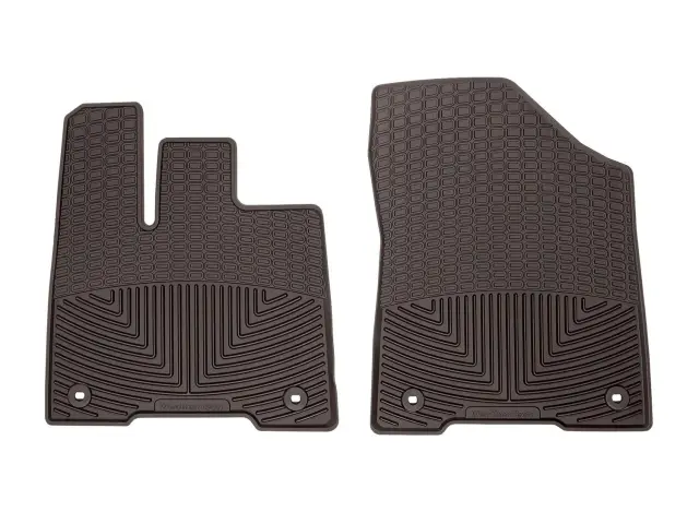 W580CO - Accessories: Front Cocoa All Weather Floor Mats for WeatherTech Image