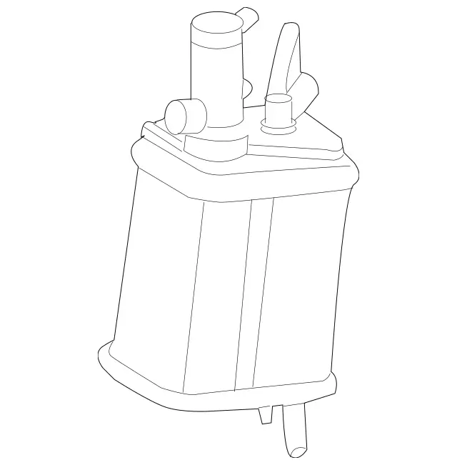 2304701159 - Fuel System: Activated Charcoal Filter for Mercedes-Benz Image