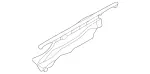 4638300555 - : Defroster Duct for Mercedes-Benz Image