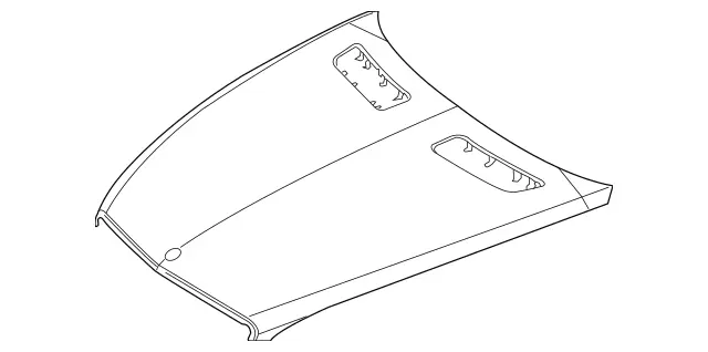 216880015764 - : Hood for Mercedes-Benz: CL550, CL600, CL63 AMG, CL65 AMG Image