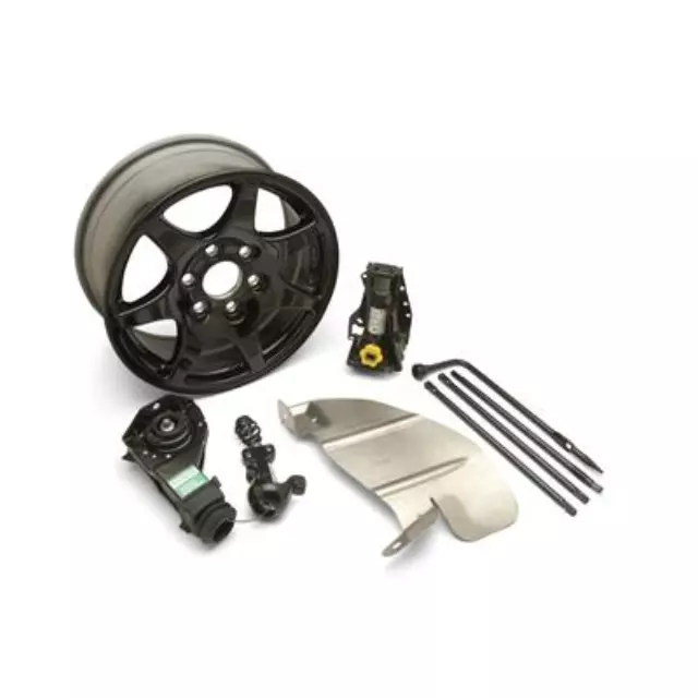 22980306 - Exterior: Spare Wheel Kit, Hybrid Models for Cadillac: Escalade | Chevrolet: Avalanche, Silverado 1500, Suburban 1500, Tahoe | GMC: Yukon Image