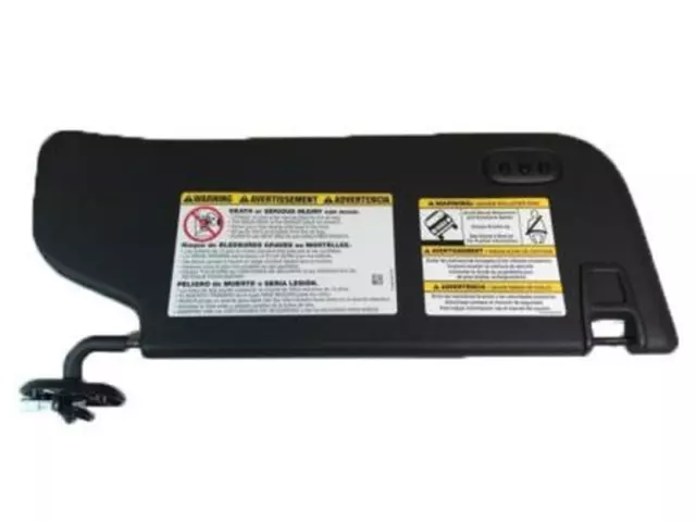 2011-2015 Ford F250 F350 Super Duty Left Driver Sun Visor Black Homelink OEM NEW - Ford (FC3Z-2504105-GB)