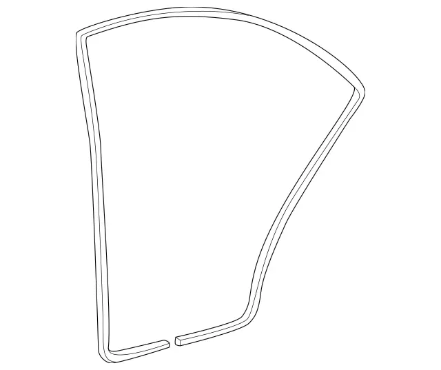 2036972451 - Covering and Lining: Edge Guard for Mercedes-Benz: C230, C280, C32 AMG, C350, C55 AMG Image image