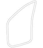 2517270787 - Front Doors: Door Sealing, Circumf for Mercedes-Benz: R320, R350, R500 Image