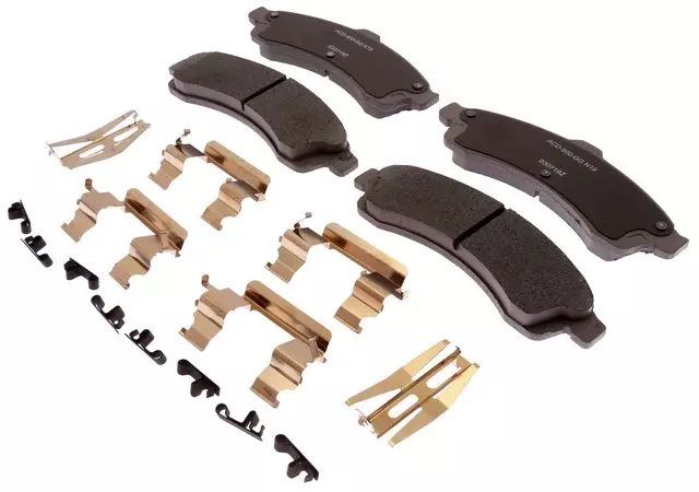 19387643 - : Ceramic Front Disc Brake Pad Set with Clips for GM Image