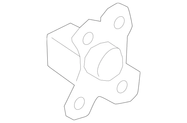 447973000064 - Body: Armrest Bracket for Mercedes-Benz Image