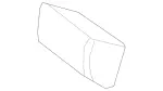 20592026608T38 - Body: Lower Cover for Mercedes-Benz Image