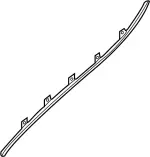 809231YZ0A - : Lower Trim for INFINITI: FX35, FX37, FX50, QX70 Image