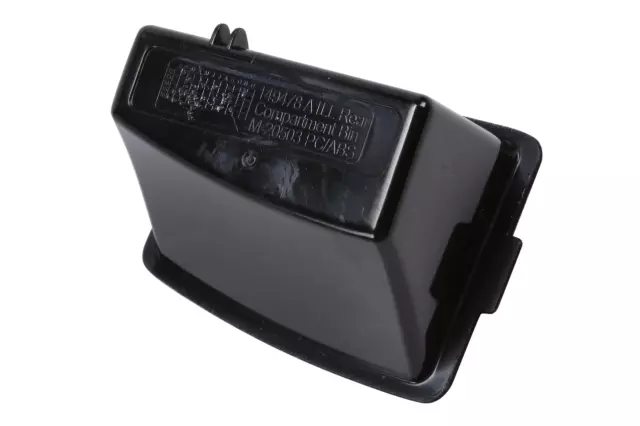 Jet Black Front Floor Console Rear Stowage Tray - GM (22937684)