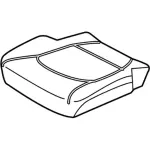 JL1Z7862900AA - : Cushion Cover for Ford: Expedition Image