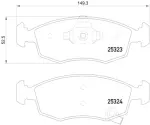 355016231 - : Disc Brake Pad Set for Hella Pagid Image