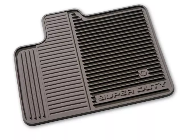 6C3Z2513086C - Interior: Floor Mats, All Weather, Front Set for Ford: E-350 Super Duty, E-450 Super Duty, F-250 Super Duty, F-350 Super Duty, F-450 Super Duty, F-550 Super Duty Image