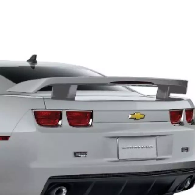2010-2014 Chevrolet Camaro High Wing Spoiler Kit Silver Ice Genuine OEM NEW - GM (20979733)