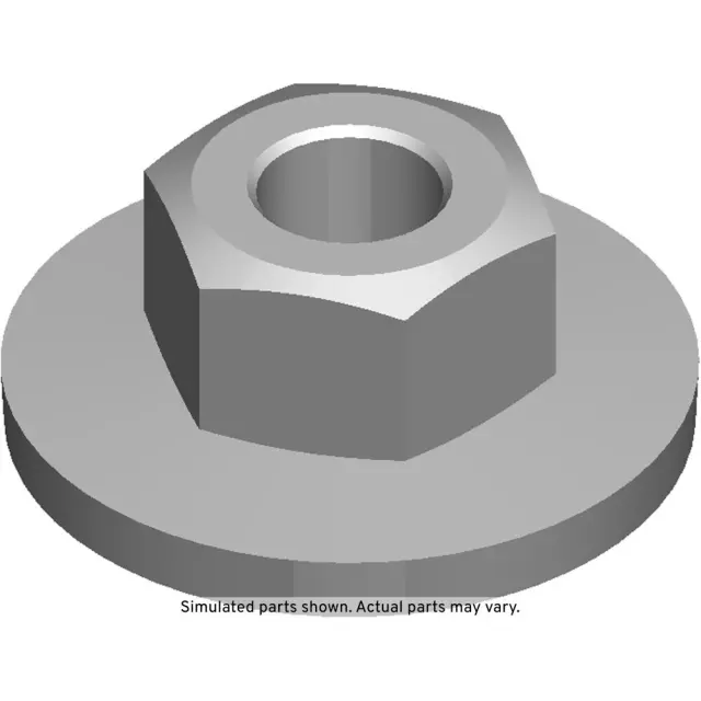 11516836 - Body: Window Regulator Nut for Cadillac: CT5, CTS, Escalade, Escalade ESV | Chevrolet: Camaro, Suburban, Tahoe | GMC: Hummer EV Pickup, Hummer EV SUV, Yukon, Yukon XL Image