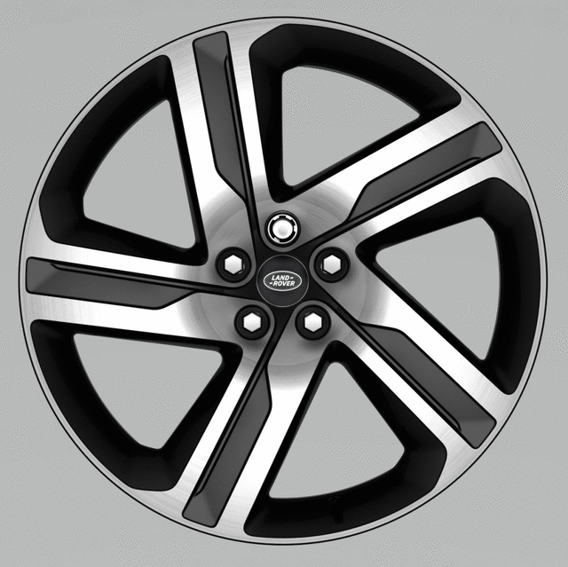 Alloy Wheel, 22" Style 5124, 5 Split-Spoke - Land-Rover (LR142064)