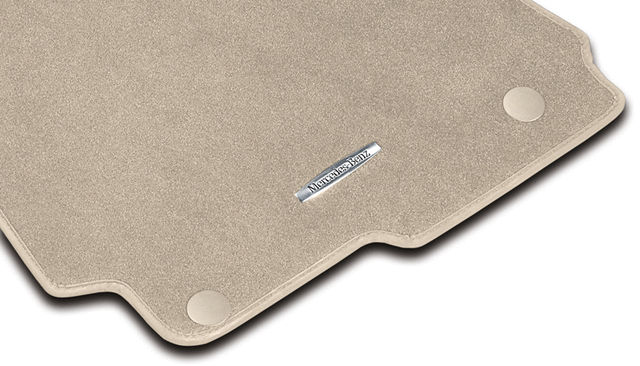 20468059008P90 - : Carpet Mat - Black for Mercedes-Benz Image