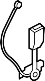 88842EG011 - Electrical: Buckle for Infiniti Image