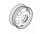 8C3Z1015KCP - : Wheel Assembly for Ford Image