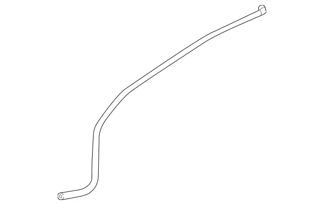 2136303300 - Sliding Sunroof: Hose Line for Mercedes-Benz: AMG GT 43, AMG GT 53, AMG GT 63, AMG GT 63 S, AMG GT 63 S E Performance, CLS450, CLS53 AMG, E300, E350, E43 AMG, E53 AMG, E63 AMG S, GLC63 AMG S Image image