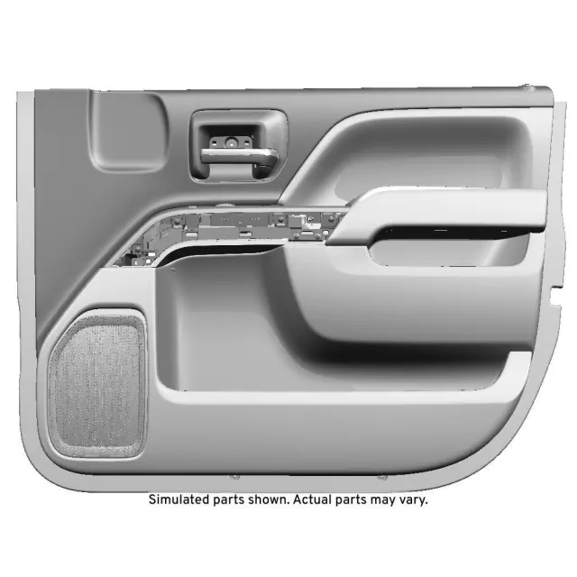 84354306 - Body: Door Trim Panel for Chevrolet: Silverado 1500, Silverado 2500 HD, Silverado 3500 HD | GMC: Sierra 1500, Sierra 2500 HD, Sierra 3500 HD Image