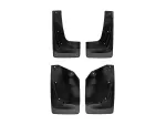 110086120086 - : Black MudFlap No-Drill DigitalFit® MudFlap Kit for WeatherTech Image