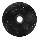 63347009R - : DFC Brake Rotor - Drilled and Slotted - Black for DYNAMIC FRICTION Image