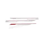 86525347 - Exterior: Hood And Bodyside Decal Package - Red for GM Image
