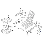 LB5Z7862418AE - : Release Handle for Ford: Explorer, Police Interceptor Utility | Lincoln: Aviator Image