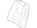 BE5Z5464417CC - Body: Seat Back Cover for Ford: Fusion Image image