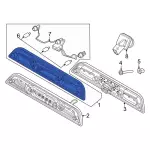 ML3Z13A613A - Electrical: High Mount Lamp for Ford Image