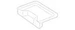 22197300447E94 - Body: Armrest Housing for Mercedes-Benz Image