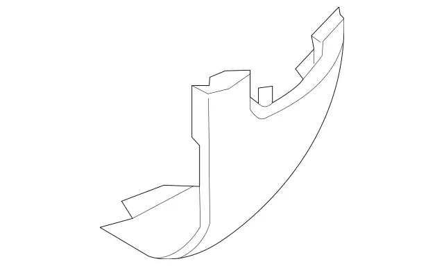 156885332564 - Attachment Parts: Trim, Bumper for Mercedes-Benz Image