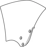 83300JJ50A - : Quarter Glass for Infiniti Image