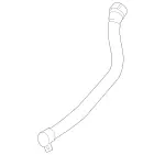 2535019082 - Cooling System: Return Line for Mercedes-Benz Image