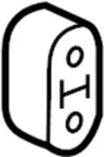 20651AA000 - Exhaust: Resonator &amp; Pipe Mount for INFINITI: EX35, EX37, FX35, FX37, FX45, G35, G37, Q50, Q60, QX50, QX60, QX70 Image