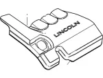 6H6Z6A949A - Engine: Engine Cover for Lincoln: Zephyr Image