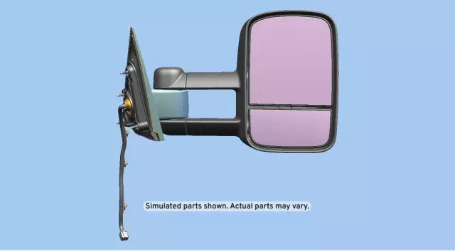 22820398 - Body: Mirror Assembly for Chevrolet: Silverado 1500, Silverado 2500 HD, Silverado 3500 HD | GMC: Sierra 1500, Sierra 2500 HD, Sierra 3500 HD Image