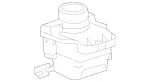 2048700579 - : Push-Button Switch for Mercedes-Benz: C250, C300, C350, GLK250, GLK350 Image