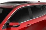 2884066 - : Low Profile Ventvisor Deflector; Smoke with Chrome Trim; Outside Mount; 4 pc. for Husky Liners Image