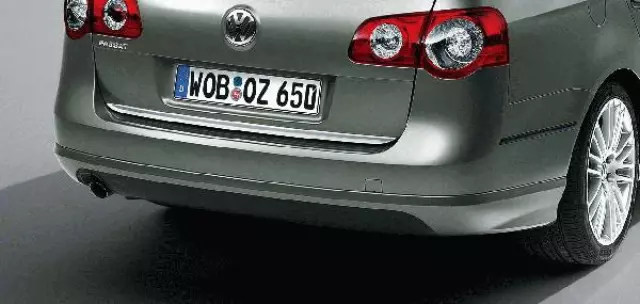 3C9071610DSC8Z - Body: Rear Valance- Exhaust Exit on Left for Volkswagen: Passat Image