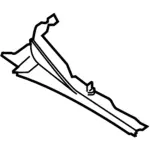 JL3Z15021A36A - Body: Extension Panel for Ford: F-150 Image