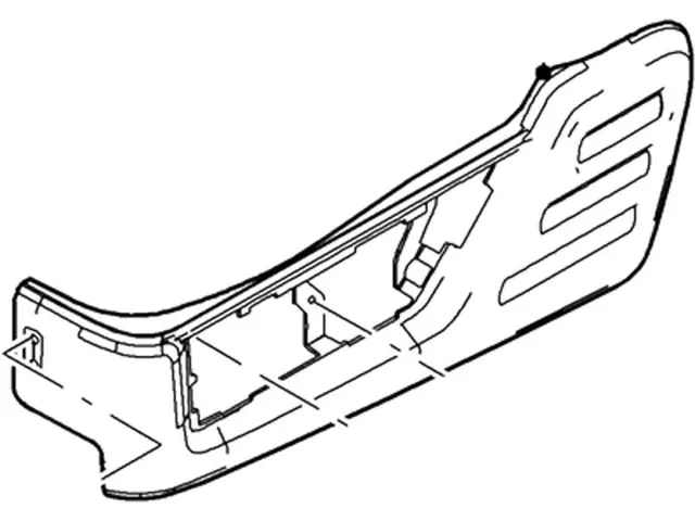 8C3Z2562186BB - Body: Side Cover for Ford: F-250 Super Duty, F-350 Super Duty, F-450 Super Duty Image