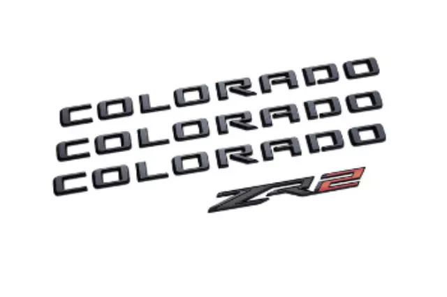 84858702 - Exterior: Emblem Set for Chevrolet: Colorado Image