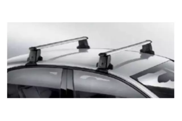 2009-2016 Audi Base Roof Racks Carrier Bars Silver & Black A4 Quattro S4 - Audi (8K5-071-126-B)