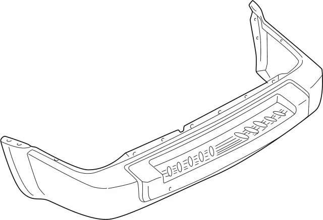 H50221W325 - Body: Bumper Cover for INFINITI: QX4 Image