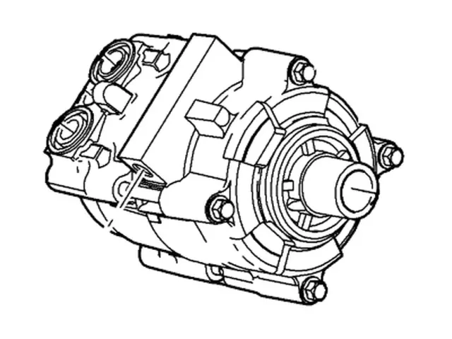 HU2Z19703M - : Compressor for Ford Image