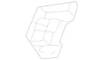 1247250432 - : Guide Jaw for Mercedes-Benz: 300CE, 300SL, 500SEC, 500SL, 600SL, SL320 Image