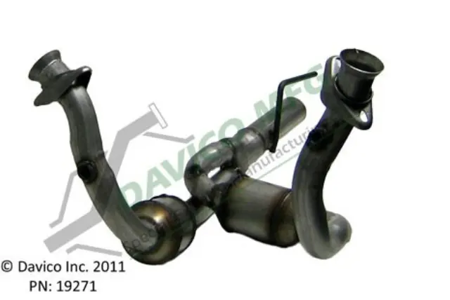 19271 - : Direct Fit Catalytic Converter for DAVICO CONVERTERS Image