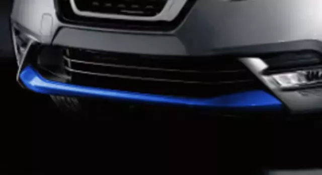 T99J35RL0C - Exterior: Front Lip Finisher, Blue for Nissan Image