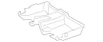 2166800041 - Panelling: Rear Floor Covering for Mercedes-Benz: CL550, CL600, CL63 AMG, CL65 AMG Image